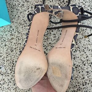 Manolo Blahnik. Worn once.